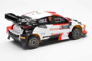 Toyota GR Yaris Rally1 #17 S. Ogier / V. Landais Safari Rally Kenya 2023 IXO 1:18 18RMC173A Métal Moulé — image 2 sur 6