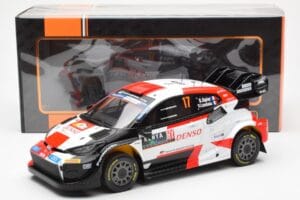 Toyota GR Yaris Rally1 #17 S. Ogier / V. Landais Safari Rally Kenya 2023 IXO 1:18 18RMC173A Métal Moulé — image 6 sur 6