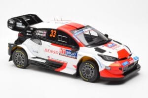 Toyota GR Yaris Rally1 #33 E. Evans / S. Martin Rally Finland 2023 IXO 1:18 18RMC174A Métal Moulé — image 4 sur 6