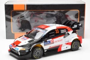 Toyota GR Yaris Rally1 #33 E. Evans / S. Martin Rally Finland 2023 IXO 1:18 18RMC174A Métal Moulé — image 6 sur 6