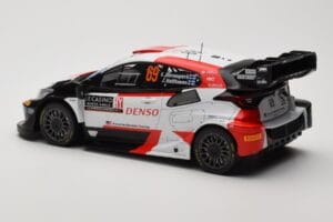 Toyota GR Yaris Rally1 #69 K. Rovanpera / J. Halttunen Rally Monte Carlo World Champion 2023 IXO 1:18 18RMC152B Métal Moulé — image 5 sur 6