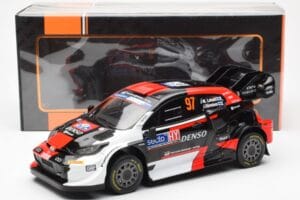 Toyota GR Yaris Rally1 #97 J-M. Latvala / J. Hanninen Rally Finland 2023 IXO 1:18 18RMC174B Métal Moulé — image 6 sur 6