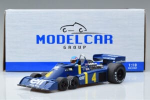 Tyrrell P34 Elf #4 P. Depailler Sweden GP 1976 MCG 1:18 MCG18615F Métal Moulé — image 6 sur 6