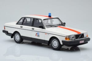 Volvo 240 GL Police Belgique Minichamps 1:18 155171492 Métal Moulé — image 4 sur 6