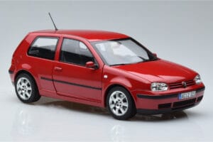Volkswagen Golf Mk4 Rouge Norev 1:18 188573 Métal Moulé — image 5 sur 7