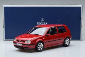 Volkswagen Golf Mk4 Rouge Norev 1:18 188573 Métal Moulé — image 7 sur 7