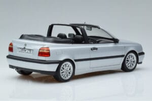 Volkswagen Golf Mk3 Cabriolet Argent Norev 1:18 188468 Métal Moulé — image 2 sur 6