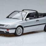 Volkswagen Golf Mk3 Cabriolet Argent Norev 1:18 188468 Métal Moulé