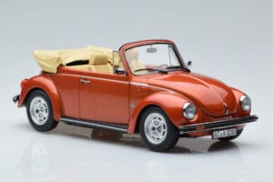 Volkswagen Beetle 1303 Cabriolet Orange Norev 1:18 188526 Métal Moulé — image 4 sur 6