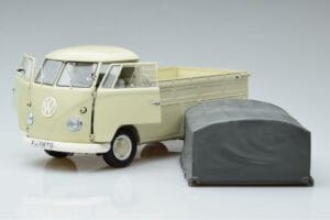 Volkswagen T1b Pickup Schuco 1:18 450037000 Métal Moulé — image 2 sur 7