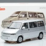 Volkswagen T4b Transporter Caravelle Minibus Schuco 1:18 450041500 Métal Moulé - image 8 of 8