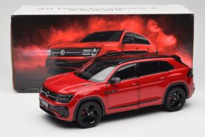 Volkswagen Teramont X Rouge FAW 1:18 ZVB000003A Métal Moulé — image 8 sur 8