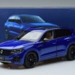 Volkswagen Touareg CR Bleu FAW 1:18 LTC761021BLU Métal Moulé - image 7 of 7