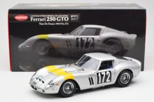 Ferrari 250 GTO #172 Tour de France Automobile 1964 Kyosho 1:18 08434C Métal Moulé — image 8 sur 8
