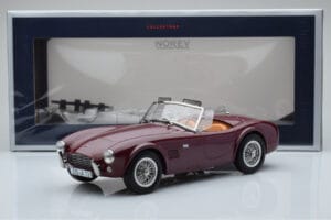 AC Cobra 289 Rouge Foncé Norev 1:18 182758 Métal Moulé — image 6 sur 6
