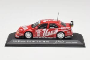 Alfa Romeo 155 V6 #12 M. Alboreto DTM 1995 Minichamps 1:43 430950312 Métal Moulé
