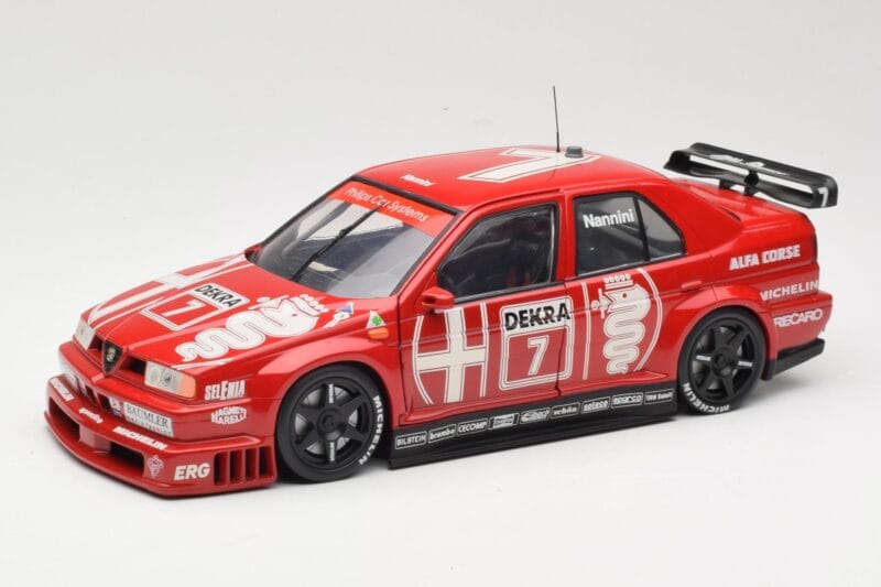 Alfa Romeo 155 V6 Ti #18 A. Nannini DTM 1993 UT Models 1:18 180930120 Métal Moulé