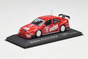 Alfa Romeo 155 V6 TI #18 Euroteam Modena DTM 1995 Minichamps 1:43 430950318 Métal Moulé — image 2 sur 4