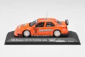 Alfa Romeo 155 V6 TI #19 Jagermeister M. Bartels DTM 1995 Minichamps 1:43 430950219 Métal Moulé