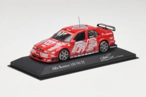 Alfa Romeo 155 V6 TI #2 Team Alfa Corse A. Nannini DTM 1994 Minichamps 1:43 430940202 Métal Moulé — image 2 sur 4