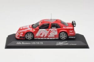 Alfa Romeo 155 V6 TI #2 Team Alfa Corse A. Nannini DTM 1994 Minichamps 1:43 430940202 Métal Moulé