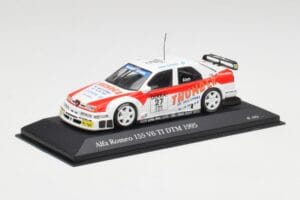 Alfa Romeo 155 V6 TI #27 M. Alen Presentation DTM 1995 Minichamps 1:43 430950227 Métal Moulé — image 2 sur 4