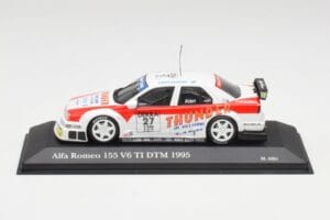 Alfa Romeo 155 V6 TI #27 M. Alen Presentation DTM 1995 Minichamps 1:43 430950227 Métal Moulé