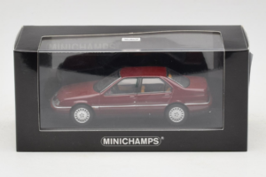 Alfa Romeo 164 3.0 Super V6 Rouge Foncé Minichamps 1:43 436120700 Métal Moulé — image 4 sur 4