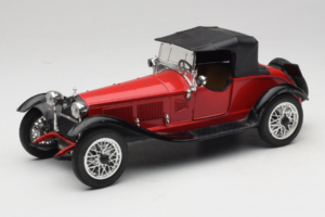 Alfa Romeo 6C 1750 Alfetta Rouge Polistil 1:18 PL001 Métal Moulé