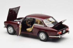Alfa Romeo 2000 GTV Rouge Bordeaux Norev 1:18 187916 Métal Moulé — image 5 sur 8