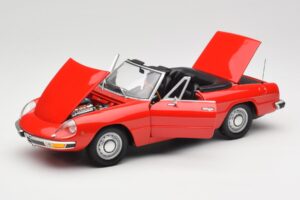 Alfa Romeo 2000 Spider Rouge Minichamps 1:18 180120930 Métal Moulé — image 2 sur 8
