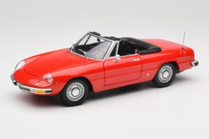 Alfa Romeo 2000 Spider Rouge Minichamps 1:18 180120930 Métal Moulé