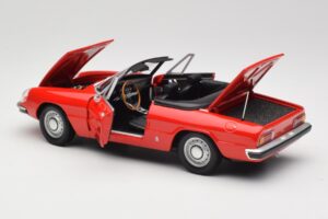 Alfa Romeo 2000 Spider Rouge Minichamps 1:18 180120930 Métal Moulé — image 5 sur 8