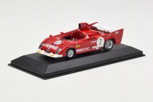 Alfa Romeo 33 TT 12 #2 A. Merzario / J. Laffite 1000km Monza Winner 1975 Minichamps 1:43 403751202 Métal Moulé — image 2 sur 4