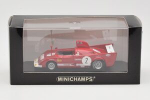 Alfa Romeo 33 TT 12 #2 A. Merzario / J. Laffite 1000km Monza Winner 1975 Minichamps 1:43 403751202 Métal Moulé — image 4 sur 4