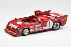 Alfa Romeo 33TT 12 #1 A. Merzario / J. Laffite 1000km Nurburgring Winner 1975 AUTOart 1:18 87505 Métal Moulé