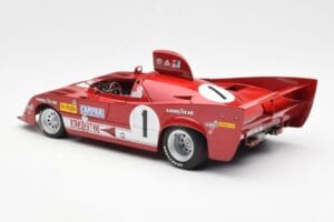 Alfa Romeo 33TT 12 #1 A. Merzario / J. Laffite 1000km Nurburgring Winner 1975 AUTOart 1:18 87505 Métal Moulé — image 7 sur 8