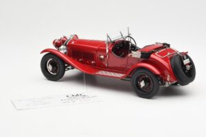 Alfa Romeo 6C 1750 GS Spider Rouge Bordeaux CMC 1:18 M-138 Métal Moulé — image 5 sur 6