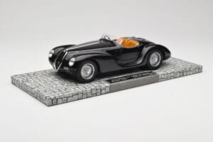 Alfa Romeo 6C 2500 SS Corsa Spider Noir Minichamps 1:18 107120231 Métal Moulé