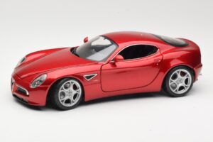 Alfa Romeo 8C Competizione Rouge Bburago 1:18 18-11021 Métal Moulé