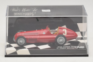 Alfa Romeo 159 Alfetta #3 C. Sanesi 6th Place British GP 1951 Minichamps 1:43 400511203 Métal Moulé — image 5 sur 5