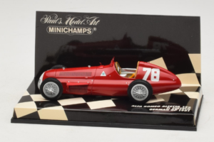Alfa Romeo 159 Alfetta #78 P. Pietsch German GP 1951 Minichamps 1:43 400511278 Métal Moulé