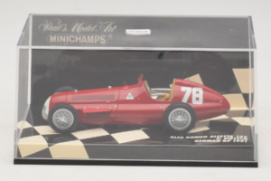 Alfa Romeo 159 Alfetta #78 P. Pietsch German GP 1951 Minichamps 1:43 400511278 Métal Moulé — image 5 sur 5