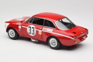 Alfa Romeo GTA 1300 Junior #33 T. Hezemans / G. van Lennep Hezemans Jarama 1972 Minichamps 1:18 100721233 Métal Moulé — image 7 sur 8