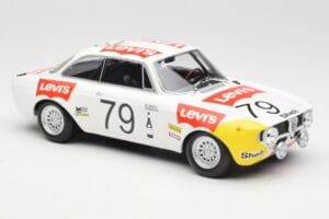 Alfa Romeo GTA 1300 #79 H. Rubens / C. Van Ryn 24 Hours of Spa 1971 Minichamps 1:18 155711279 Métal Moulé — image 4 sur 6