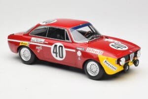 Alfa Romeo GTA 1300 #83 Autodelta C. Facetti / S. Truci 24 Hours of Spa 1972 Minichamps 1:18 155722283 Métal Moulé — image 4 sur 6