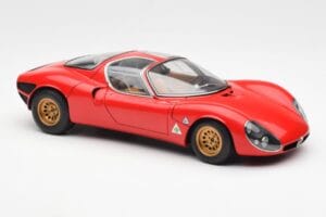 Alfa Romeo 33 Stradale Rouge AUTOart 1:18 70191 Métal Moulé — image 6 sur 8