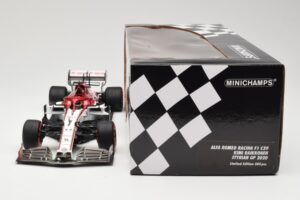 Alfa Romeo Racing C39 #7 K. Raikkonen Styrian GP 2020 Minichamps 1:18 110200207 Métal Moulé — image 6 sur 6