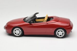 Alfa Romeo Spider 916 Proteo Red Metallic Norev 1:18 187854 Métal Moulé — image 3 sur 6