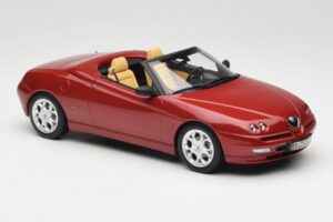 Alfa Romeo Spider 916 Proteo Red Metallic Norev 1:18 187854 Métal Moulé — image 4 sur 6